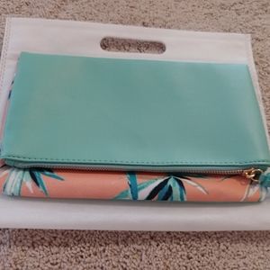Rachel Pally Reversable Clutch Purse Handbag